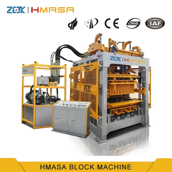 Machine de fabrication de briques de ciment