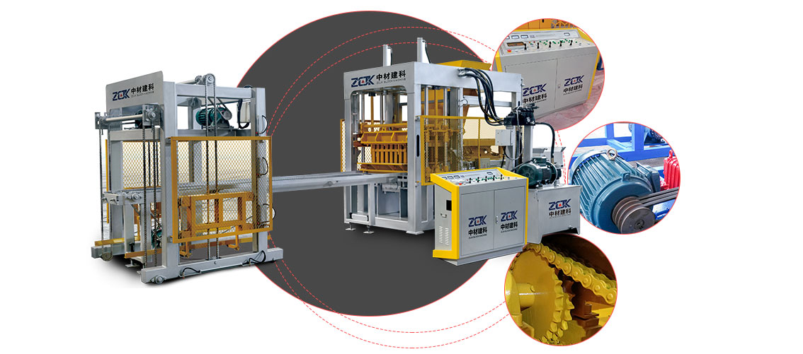 ZCJK QTY6-15 Block Machine to Make Cement Blocks for High-Quality Production